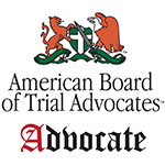 American Board of Trial Advocates Advocate